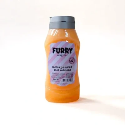 Afbeelding van Hundos Zalmolie / Schapenvet Duo 500 ml
