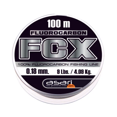 Afbeelding van Asari FCX Fluorocarbon 0.30mm 100m