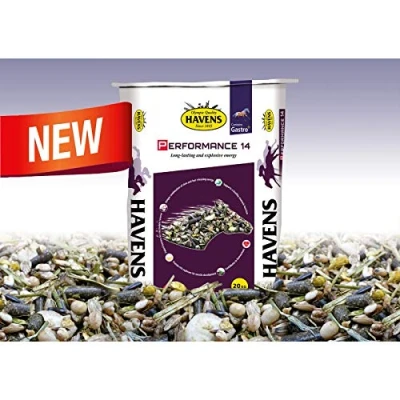 Afbeelding van Havens Paardenbrok Performance 14 20kg Bron van Eiwitten Voor een optimale Spijsvertering Luxe Muesli Bevat Gastro+ Smakelijke Energiebron