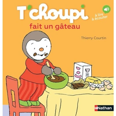Afbeelding van T&#039;choupi fait un gateau