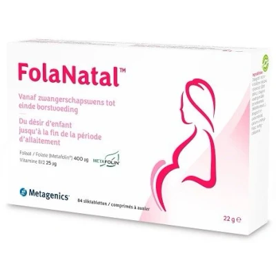 Afbeelding van Metagenics Folanatal Tabletten 84TB