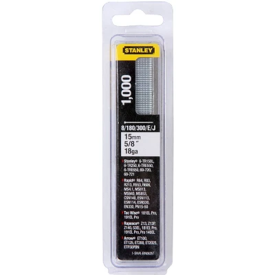 Afbeelding van Stanley nagels 15mm type J 1 SWK BN0625T (Per 1000 stuks)