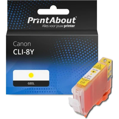 Afbeelding van Huismerk Canon CLI 8Y Inktcartridge Geel