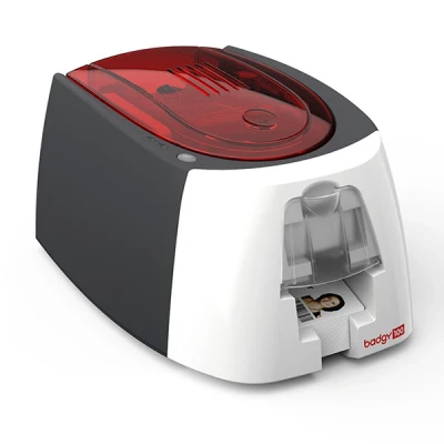 Image de Badgy 100 imprimante cartes plastiques couleur sublimation thermique/transfert thermique