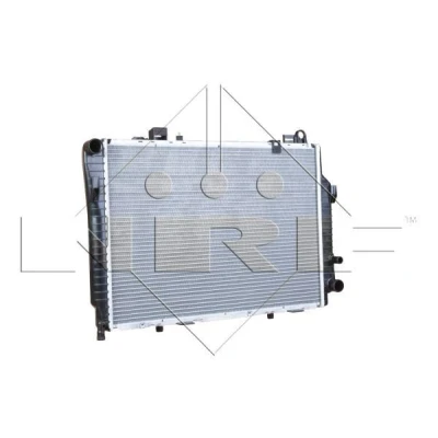 Afbeelding van NRF 58350 Radiateur Aluminium 614 418 42 Met afdichtring Koelribben gesoldeerd MERCEDES BENZ: C Class T modell, Saloon