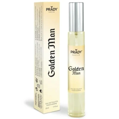 Afbeelding van Prady Gold Man Eau de Toilette voor heren 33 ml ongeëvenaarde elegantie en luxe