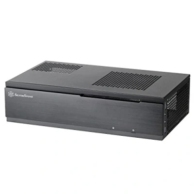 Afbeelding van SilverStone SST ML06B Milo Mini ITX Compacte bureaubehuizing HTPC Zwart