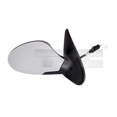 Afbeelding van Buitenspiegel Tyc 331 0052 Links Met grondlaag Instellen: kabel, Bol vormig SEAT: Leon I Hatchback