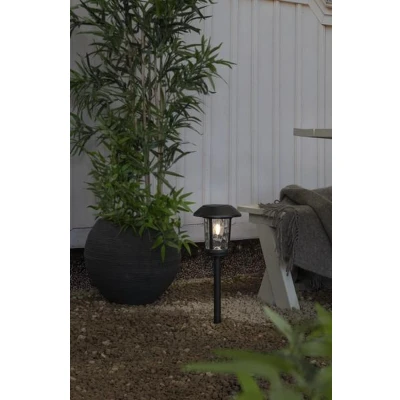 Afbeelding van Solar Priklamp Zwart Warm Wit 47CM Zonne Energie
