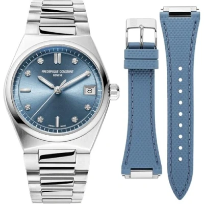 Afbeelding van Frédérique Constant Highlife FC 240LND2NH26B Horloge Staal Zilverkleurig Ø 31 mm