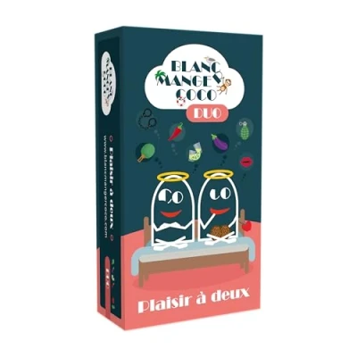 Afbeelding van Blackrock Games Blanc Manger Coco Pleasure voor twee versie 2 spelers van White Eet hilarisch sfeerspel volwassenen, ideaal koppels, avond, duo vanaf 16 jaar