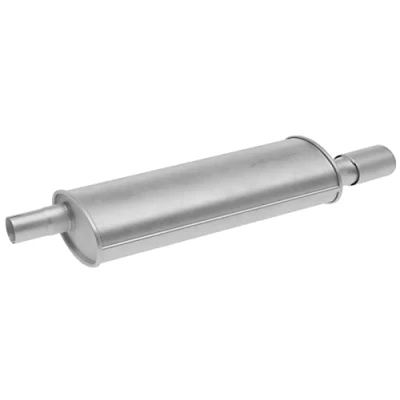 Afbeelding van HELLA 8LD 366 030 931 Einddemper Achter Met aanbouwdelen