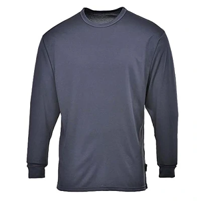 Afbeelding van Thermische Basislaag Bovenlichaam maat 4XL, Charcoal