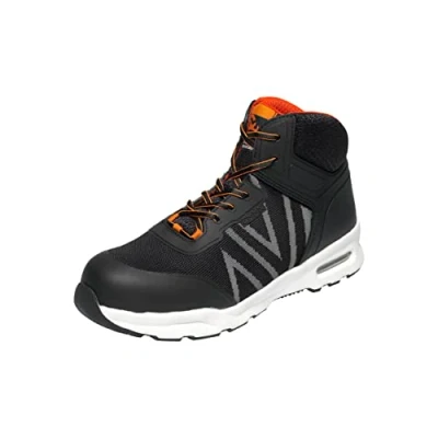 Afbeelding van Emma Safety Footwear New York, industriële schoenen, uniseks, Zwart/Grijs