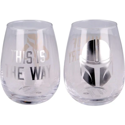 Afbeelding van Stor The Mandalorian Waterglas, 510 ml, 2 stuks