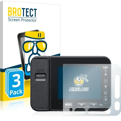 Afbeelding van BROTECT Screenprotector voor Sony DSC RX0M2 (RX0 II) Folie Beschermfolie Beschermglas transparant (3 Stuks)