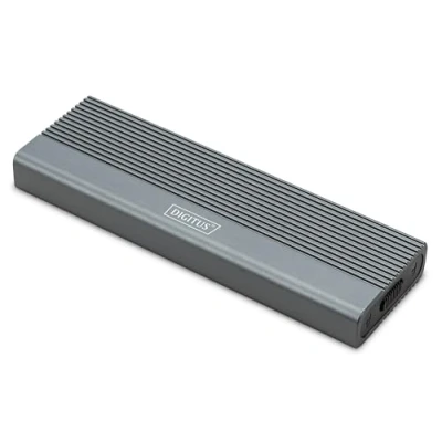 Image de DIGITUS Boitier externe 10 Gbps (NVMe), 6 (SATA), externe, en aluminium, sans outil M.2 NVMe Card / PCIe (NVMe) USB C 3.1 (Gen 2) pantone 430