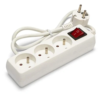 Image de Velamp MULTIP FR I 3 Bloc prises 10/16A + Interrupteur 3G1mm2