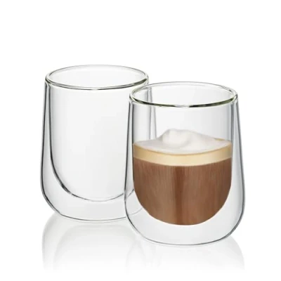 Afbeelding van Cappuccino Glas 180 ml, Set van 2 Stuks Kela Fontana