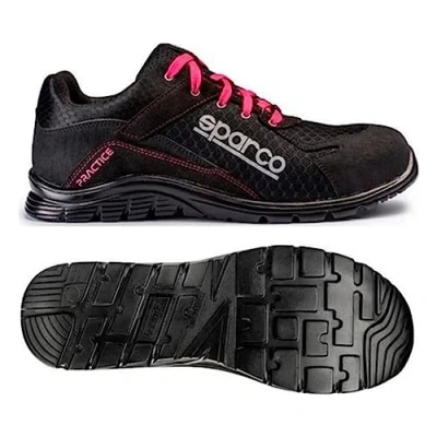 Afbeelding van Safety shoes Sparco Practice Black Pink