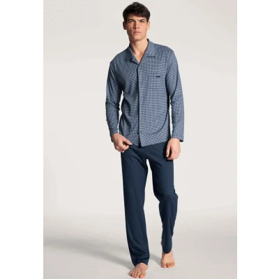 Afbeelding van CALIDA Relax Choice Mannen Pyjama lange broek Blauw Maat Niet van toepassing
