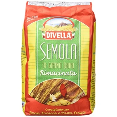 Afbeelding van Semola di Grano Duro Rimacinata harde tarwe, 6 x 1000 g