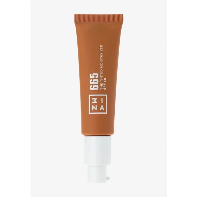 Afbeelding van 3ina THE Tinted Moisturizer SPF30 Getinte dagcrème, Dames, Maat: 30 ml, 665 warm brown