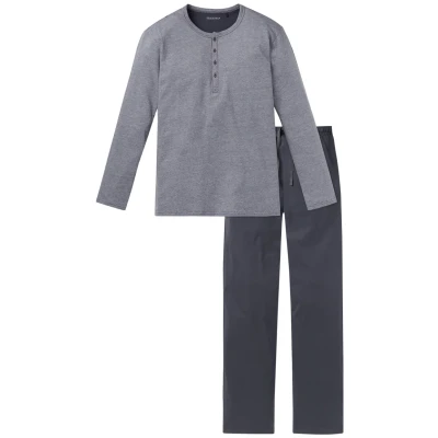 Afbeelding van Schiesser SET Pyjama, Dames, Maat: 60, Anthrazit