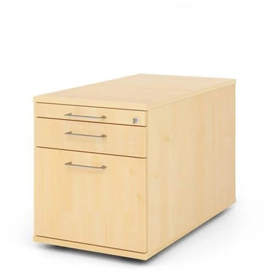 Afbeelding van SIGNA TC20 BS Rolcontainer Esdoorn Hout met ophangsysteem Metalen beugelhandgreep