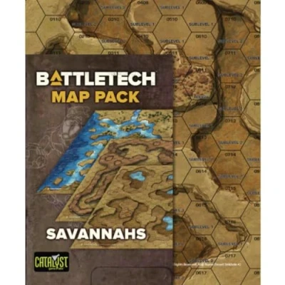 Afbeelding van Catalyst Game Labs BattleTech Kaartpakket Savanne Uitbreiding Miniatuurspel vanaf 14 jaar