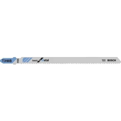 Afbeelding van Bosch Decoupeerzaagblad T 318 B Basic for Metal 5 stuks