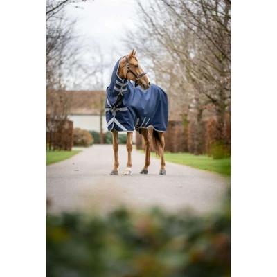 Afbeelding van Amigo Turnout 1200D Integrated 0g Navy/Titanium Grey/Silver 140/191 Agradi.be