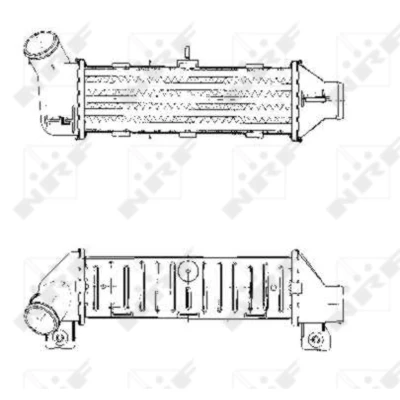 Afbeelding van Intercooler, inlaatluchtkoeler NRF 30444