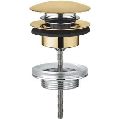 Afbeelding van GROHE afvoergarnituur push open Brushed Cool