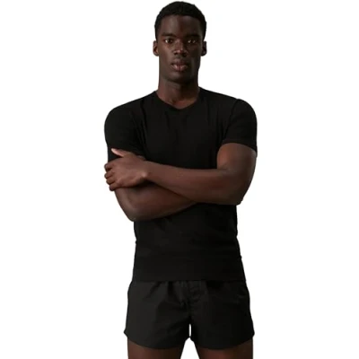 Afbeelding van Calvin Klein Underwear 2 PACK Hemd, Heren, Maat: Large, Black