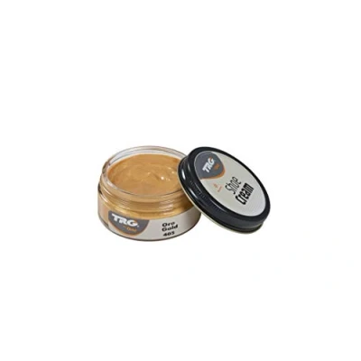 Afbeelding van TRG schoencrème met bijenwas goud 50 ml