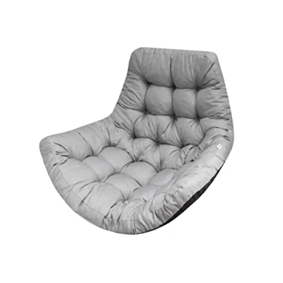 Afbeelding van kussen voor hangstoel, hangschommel/rotan kussen, bekleding, hangmand, schommel, rugkussen, askleur
