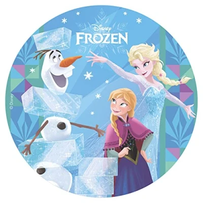 Afbeelding van DEKORA Eetbare schijf Frozen