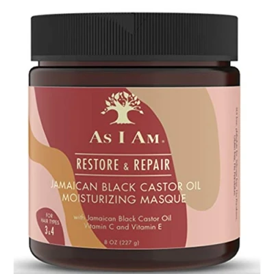 Afbeelding van As I Am Jamaican Black Castor Oil Moisturizing Masque