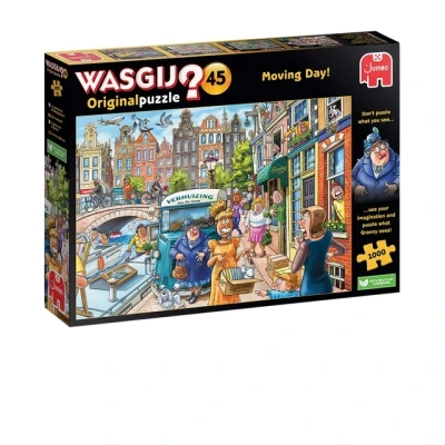 Afbeelding van Wasgij Original 45 Verhuisdag! 1000 Stukjes puzzel Legpuzzel volwassenen