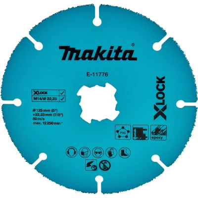 Afbeelding van Makita Diamantschijf 125Mm X Lock Tcg E 11776