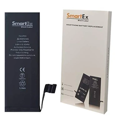 Afbeelding van Smartex® Black Label Batterij compatibel met iPhone 5S/5C 1560 mAh 2022 jaar