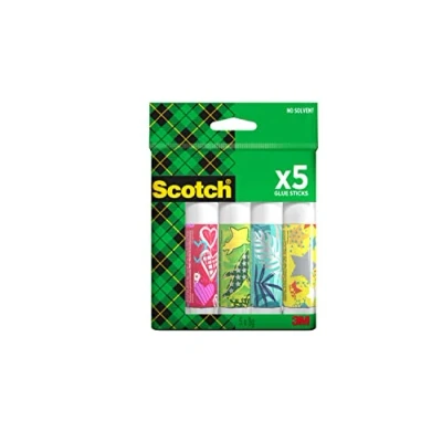 Afbeelding van Scotch Permanente lijmstift, verpakking van 5 sticks, 8 g