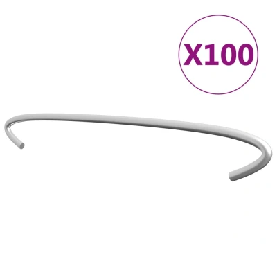 Afbeelding van Gabionhaken 100 st 40 cm gegalvaniseerd staal
