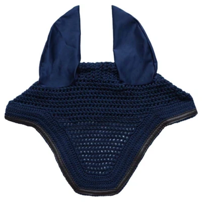 Afbeelding van Kentucky Oornetje Wellington Leder Donkerblauw Pony