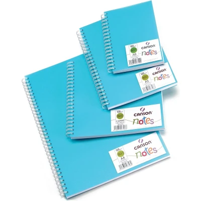 Afbeelding van Canson Schetsboek Notes, Ft A4, Blauw Schetsblok