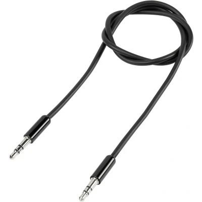 Afbeelding van SpeaKa Professional SP 7870052 Jackplug Audio Aansluitkabel [1x male 3,5 mm 1x mm] 5.00 m Zwart SuperSoft mantel