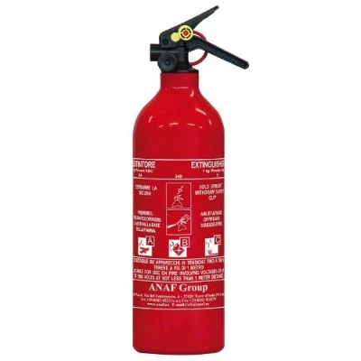 Image de CORA 000126801 Extincteur à Poudre Classe 5A 34B C 1 kg avec Support