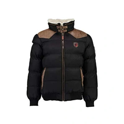 Afbeelding van Geographical Norway Veste Warme winterjas voor heren Gewatteerd winterjack, Donkergrijs