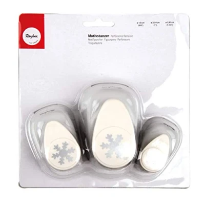 Afbeelding van Rayher 69181000 Fantastische sneeuwvlokperforator, 3 stuks